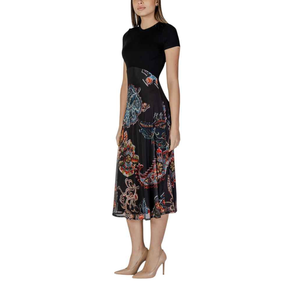 Desigual Black Viscose Long