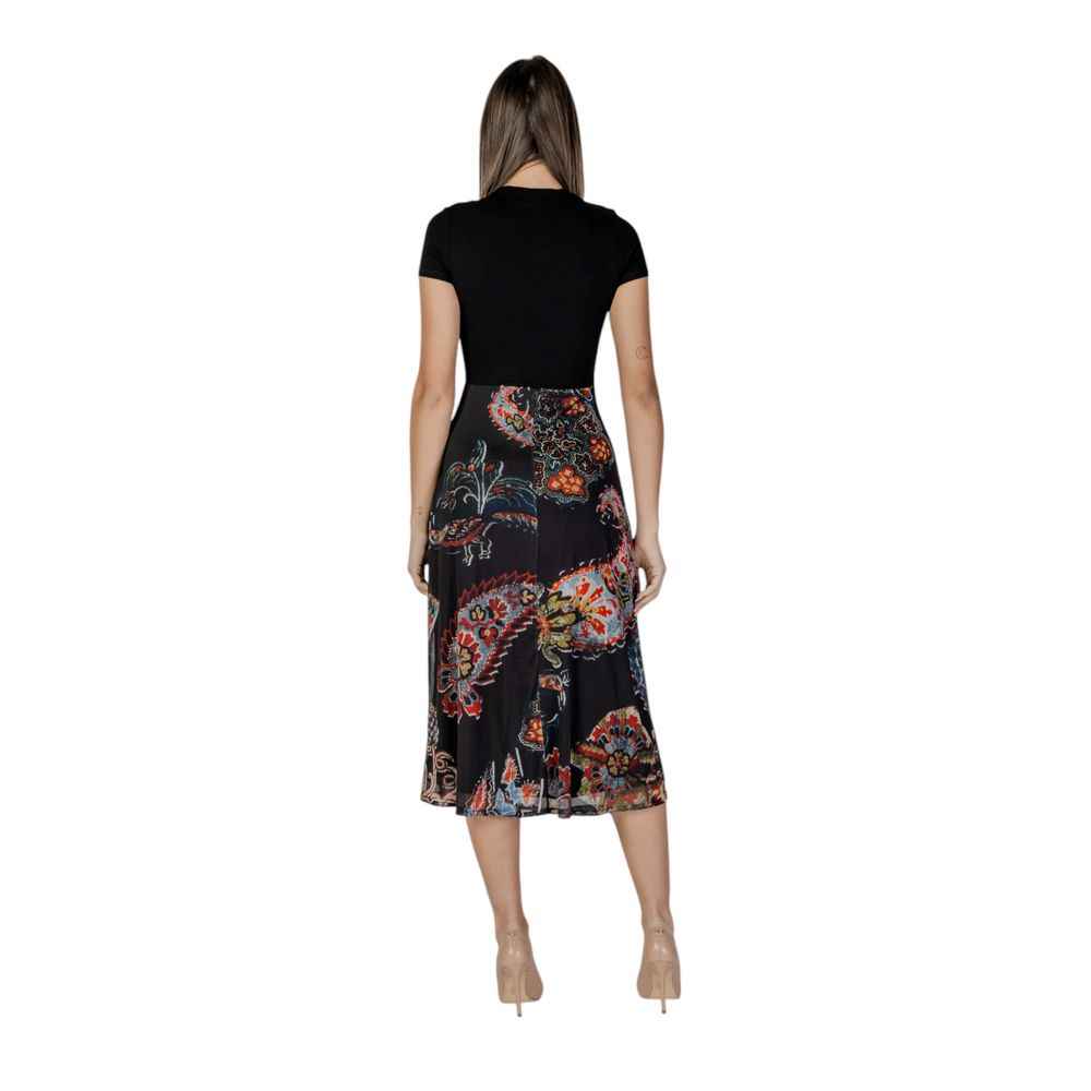 Desigual Black Viscose Long