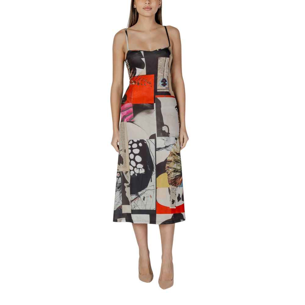 Desigual Red Polyester Long