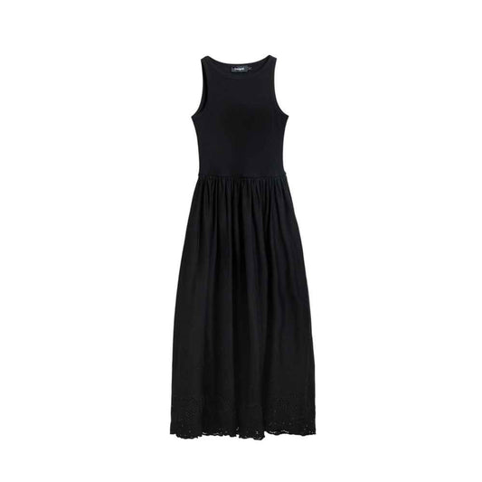 Desigual Black Cotton Short