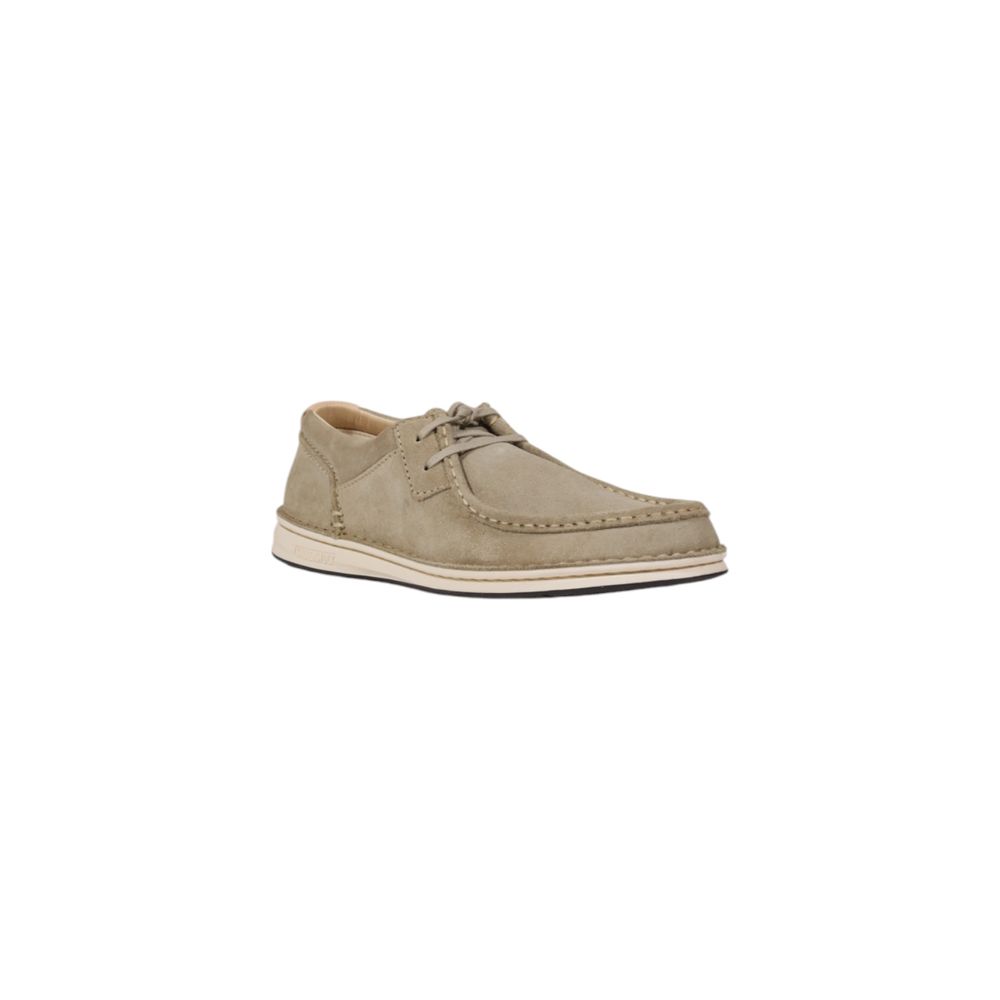 Birkenstock Pasadena Leather Oxfords Derby Gray Mens