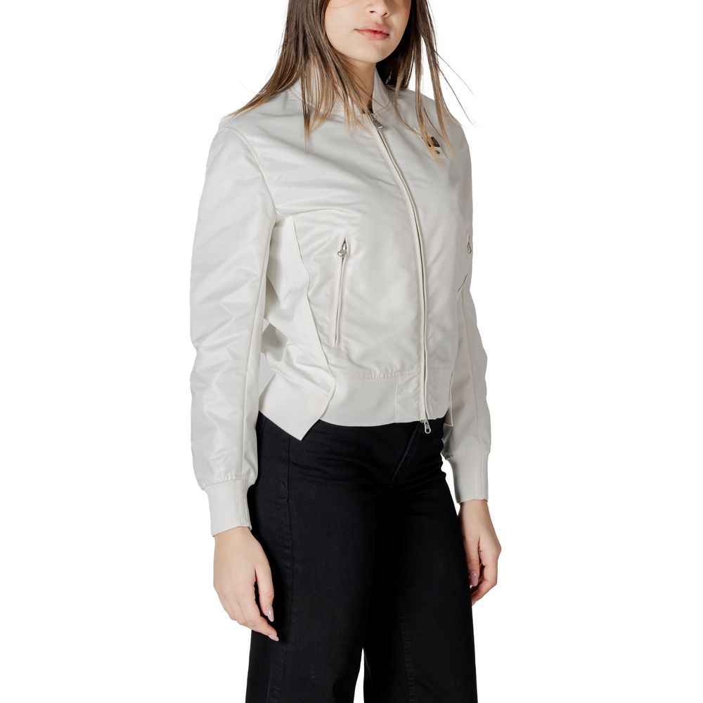 Blauer White Polyamide Jackets & Coat