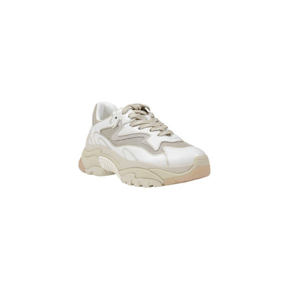 ASH White Leather Sneaker Calf Leather Fabric White