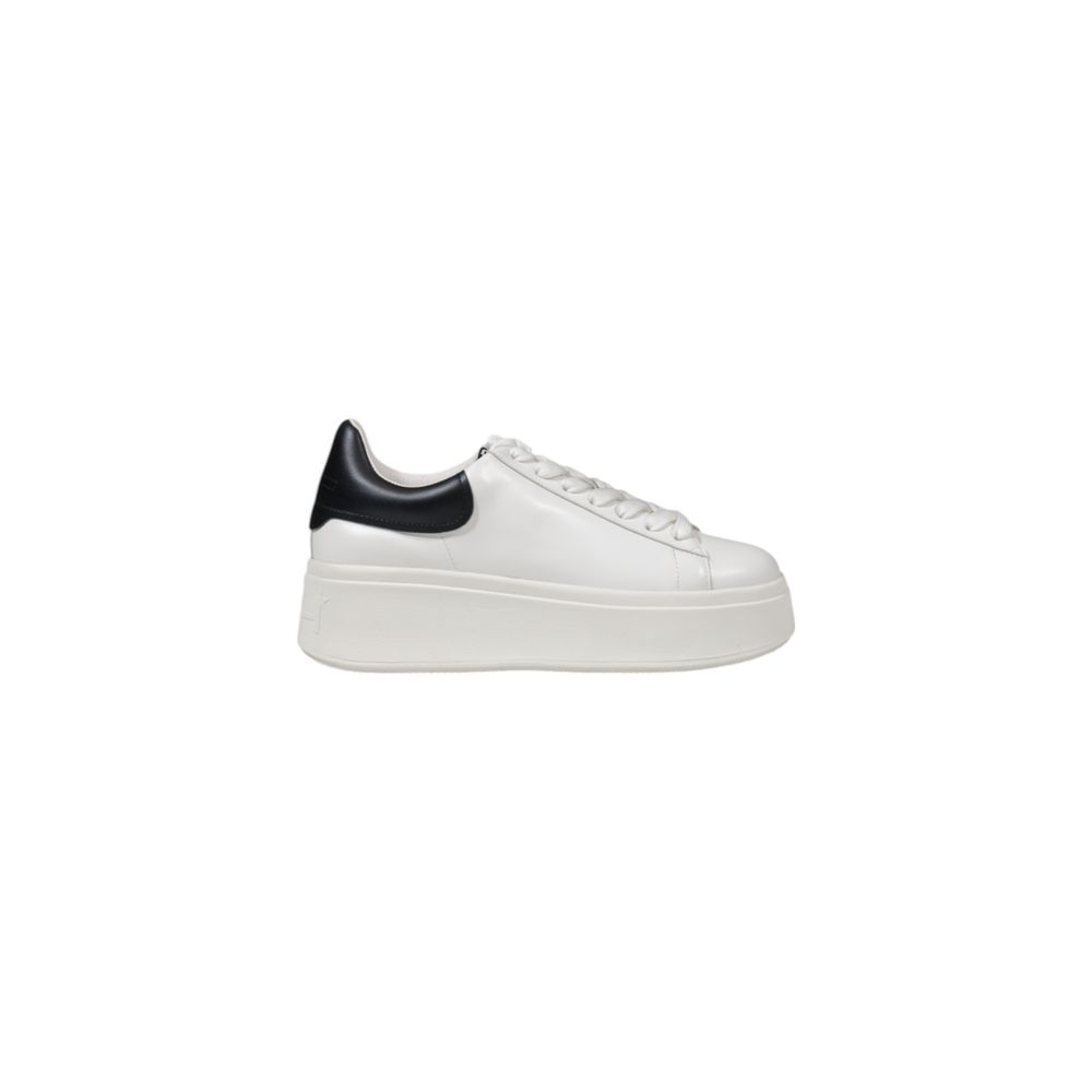 ASH Calf Leather Sneaker Black And White Women Luxury
