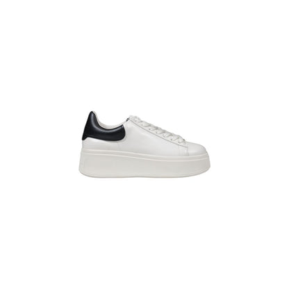 ASH Calf Leather Sneaker Black And White Women Luxury