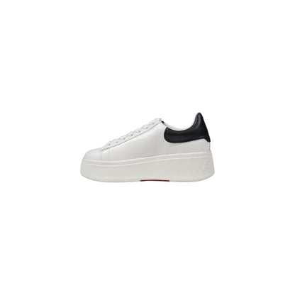 ASH Calf Leather Sneaker Black And White Women Luxury