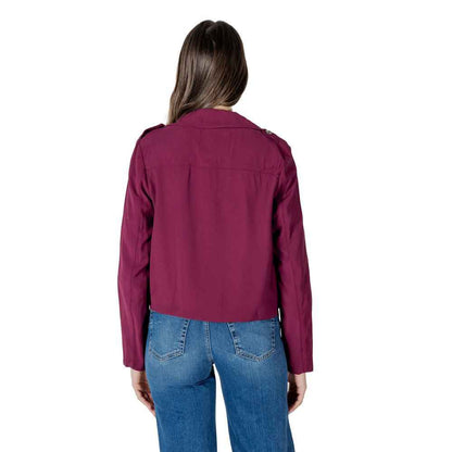 Street One Purple Viscose Parka