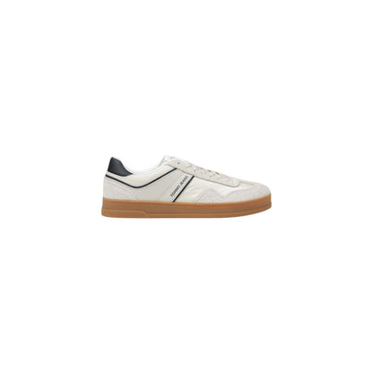 Tommy Hilfiger Jeans The Greenwich Leather Sneaker - Cream