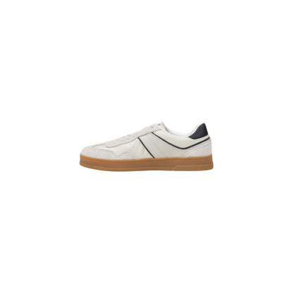 Tommy Hilfiger Jeans The Greenwich Leather Sneaker - Cream