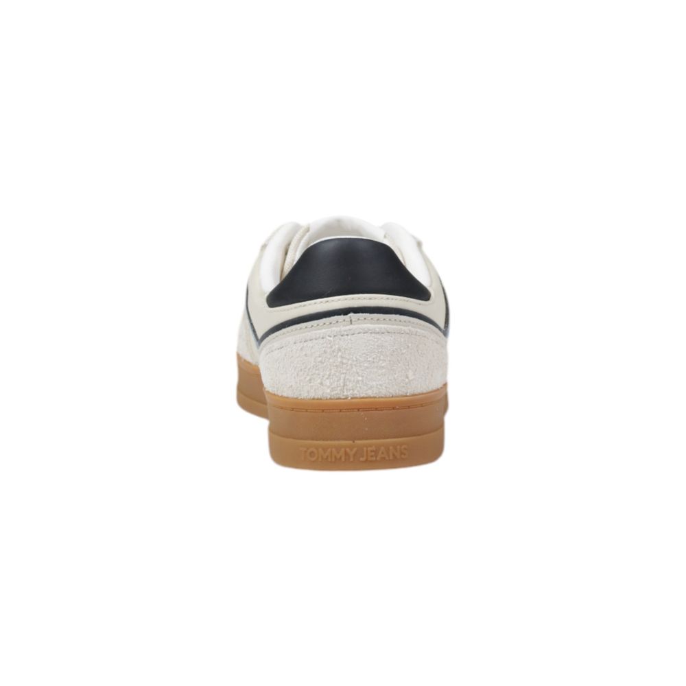 Tommy Hilfiger Jeans The Greenwich Leather Sneaker - Cream