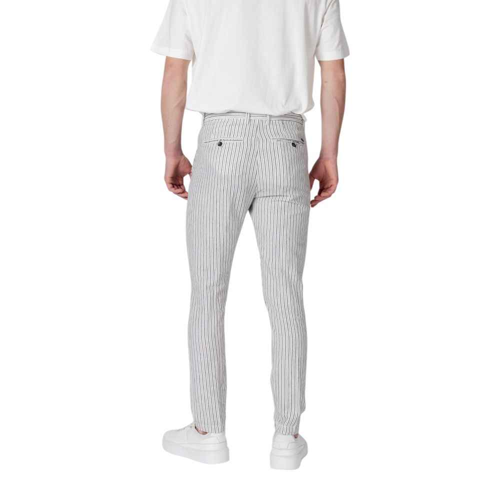 Gianni Lupo Black Linen Pant