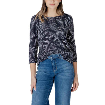 Street One Blue Viscose Long Sleeve