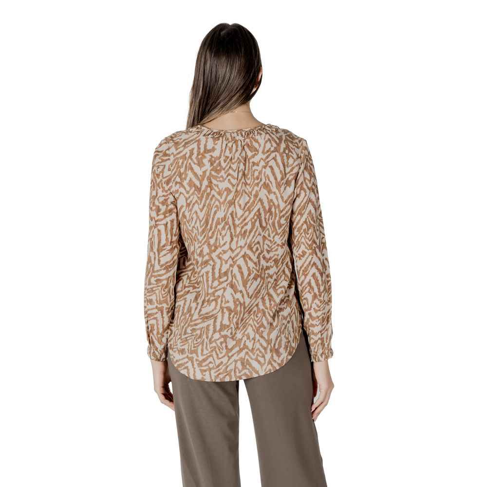 Street One Beige Viscose Blouse