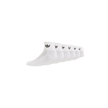 Adidas 1/4 Socks 6P IJ5627 Cotton – White/Crew Length