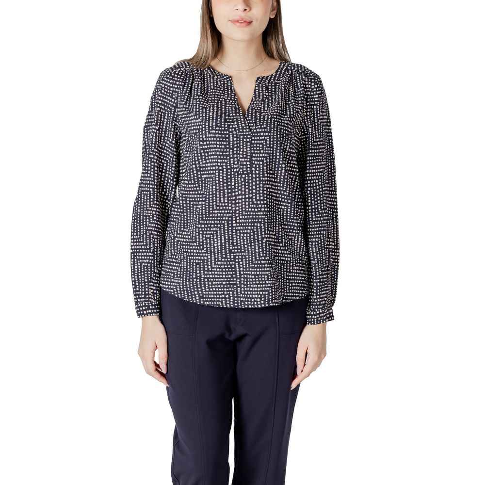 Street One Blue Viscose Blouse