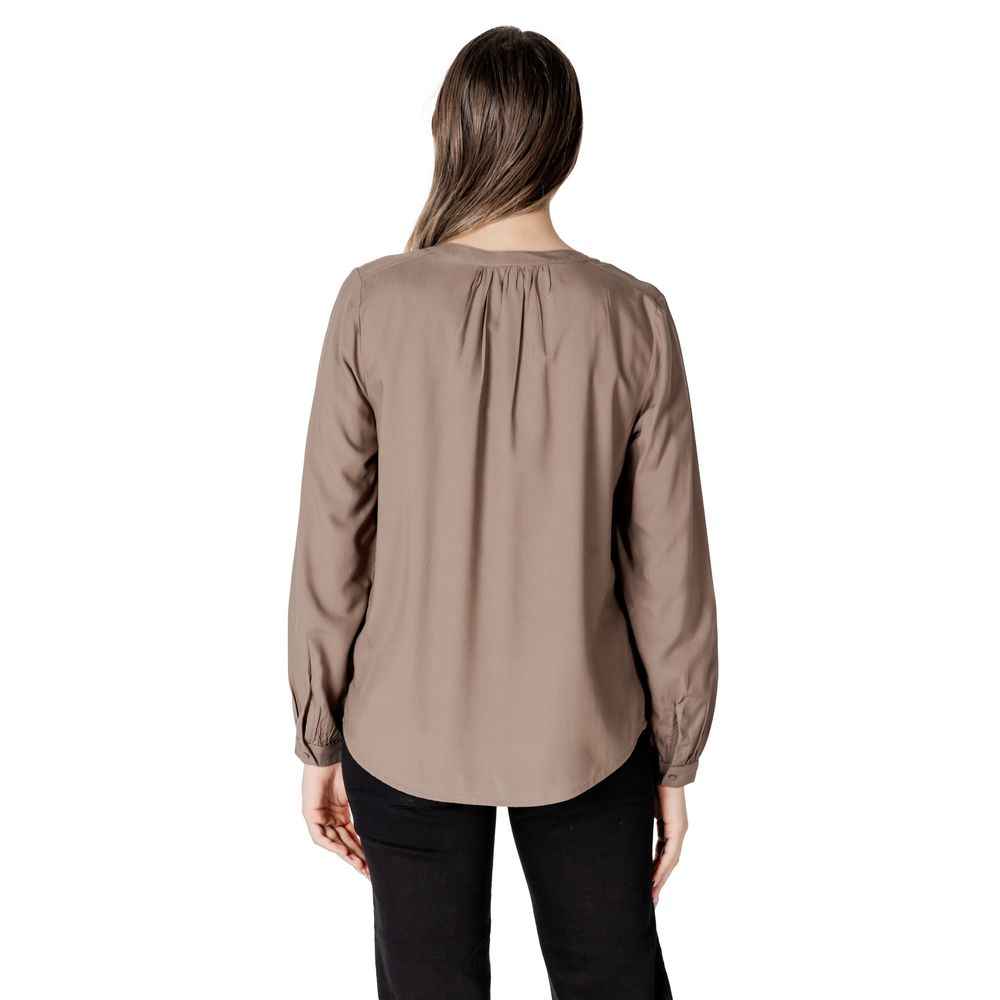 Street One Beige Viscose Blouse