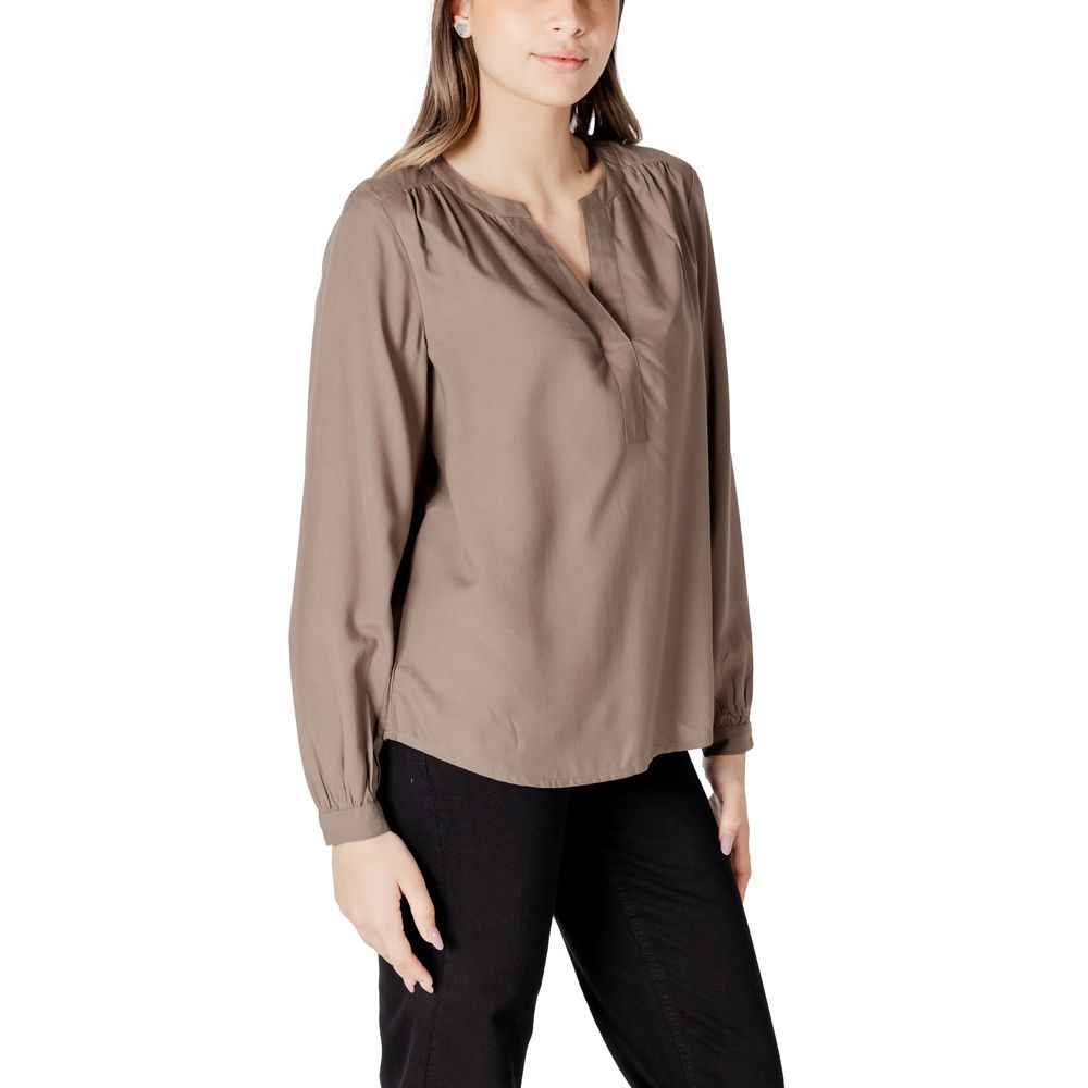 Street One Beige Viscose Blouse