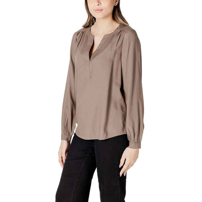 Street One Beige Viscose Blouse