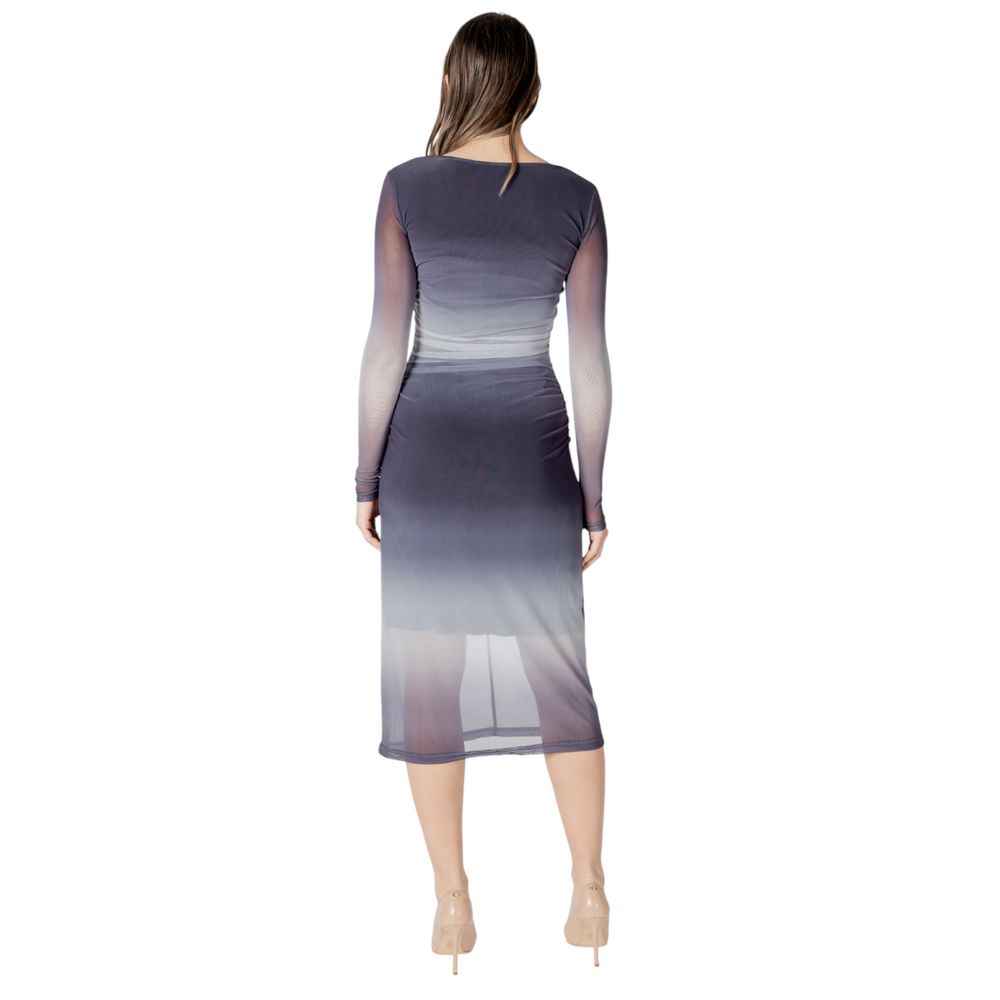 ICHI Gray Polyester Long