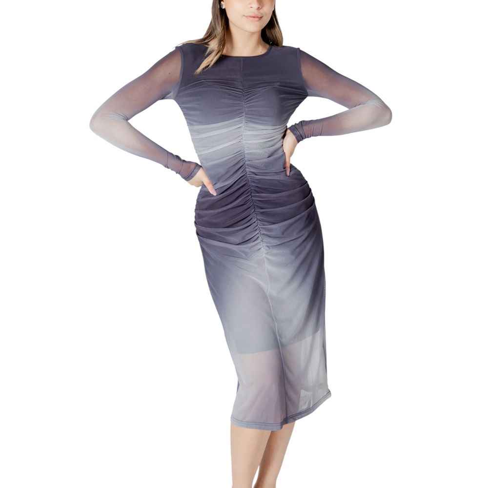ICHI Gray Polyester Long