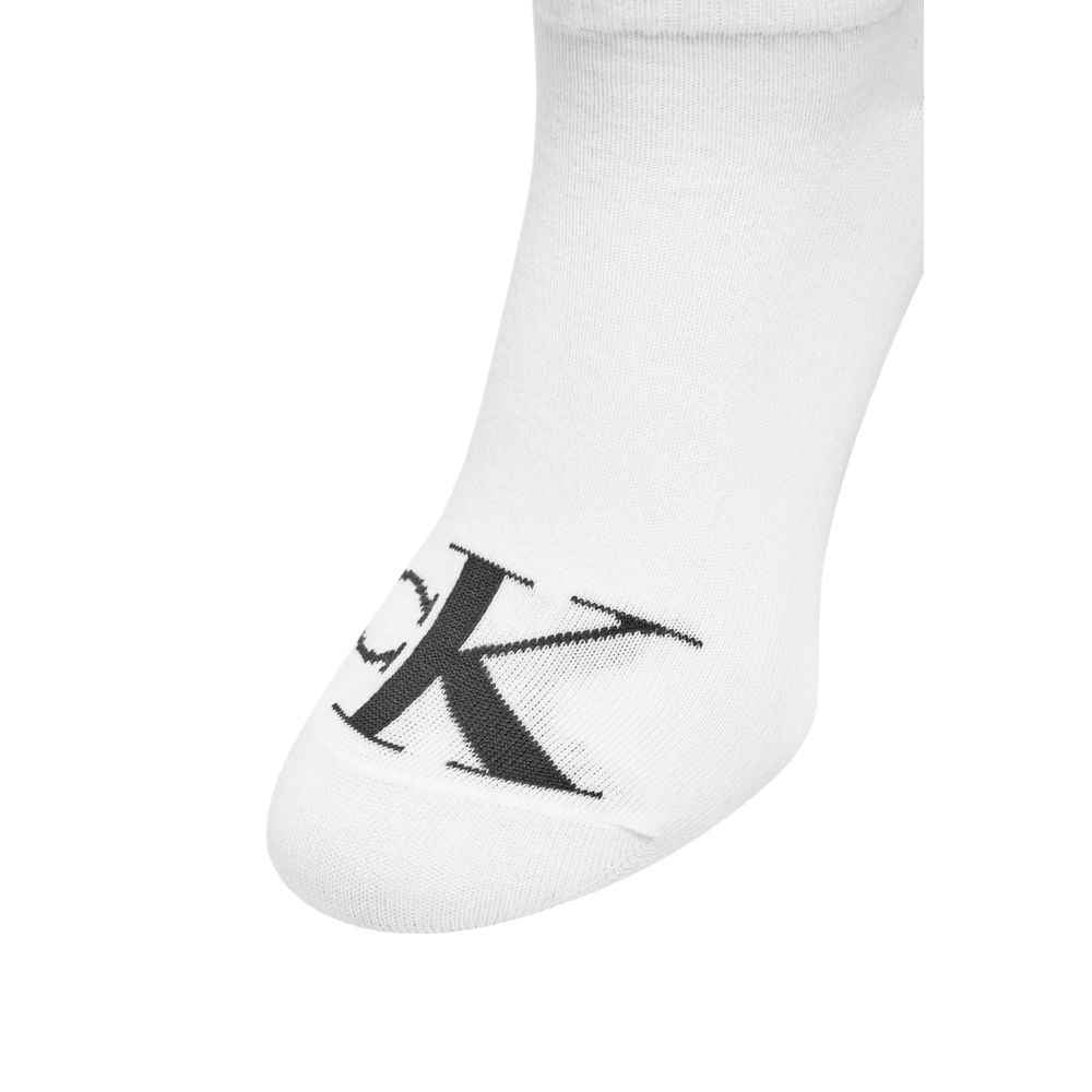Calvin Klein Jeans White Cotton Sock