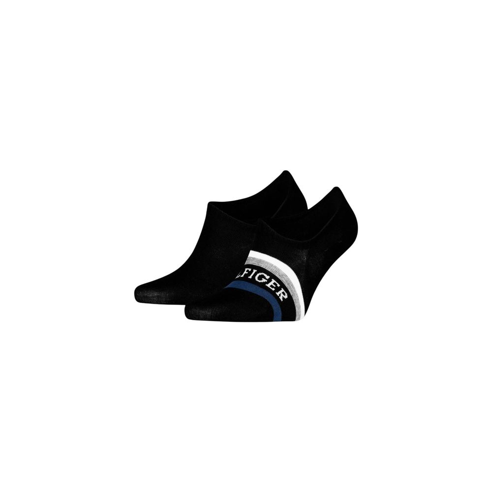Tommy Hilfiger Socks Footie 2P Cotton Blend Black