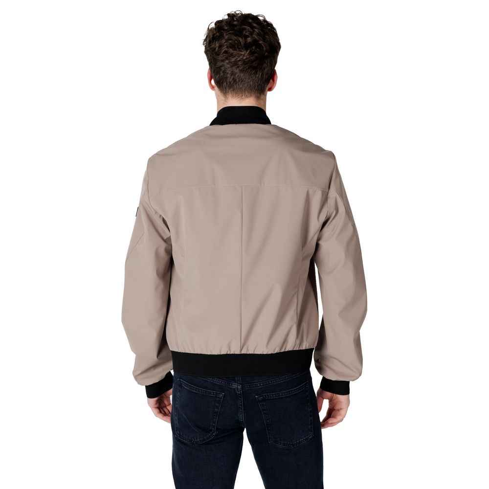Peuterey Brown Polyester Jackets & Coat