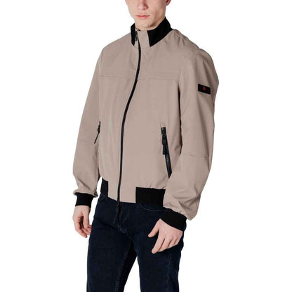 Peuterey Brown Polyester Jackets & Coat