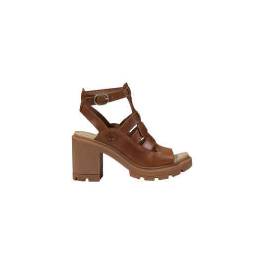 Timberland TB0A6454EM6 Leather Sandal Women Beige Comfort