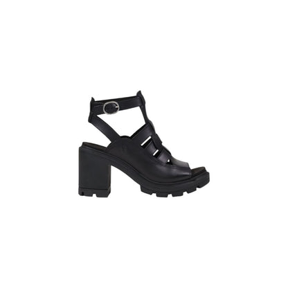 Timberland Allington Heights Fisherman Leather Sandal Black