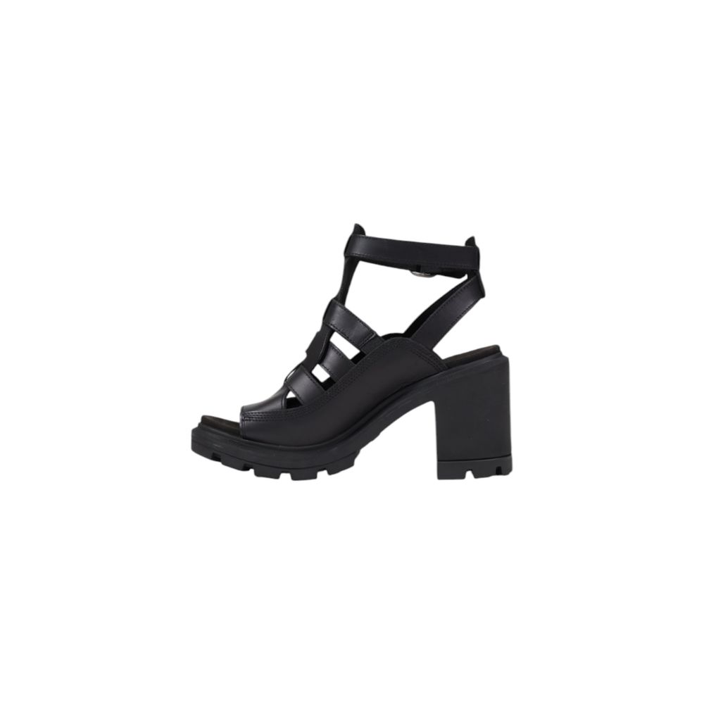 Timberland Allington Heights Fisherman Leather Sandal Black