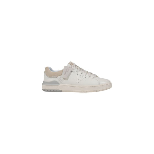 Clarks COURTLITE2 RUN Leather Sneaker White Lightweight Sole