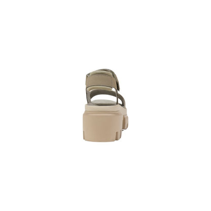 Timberland Everleigh Leather Backstrap Sandal – Beige