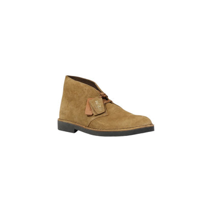Clarks Desert Boot Evo 26180840 Suede Leather Oxfords Beige