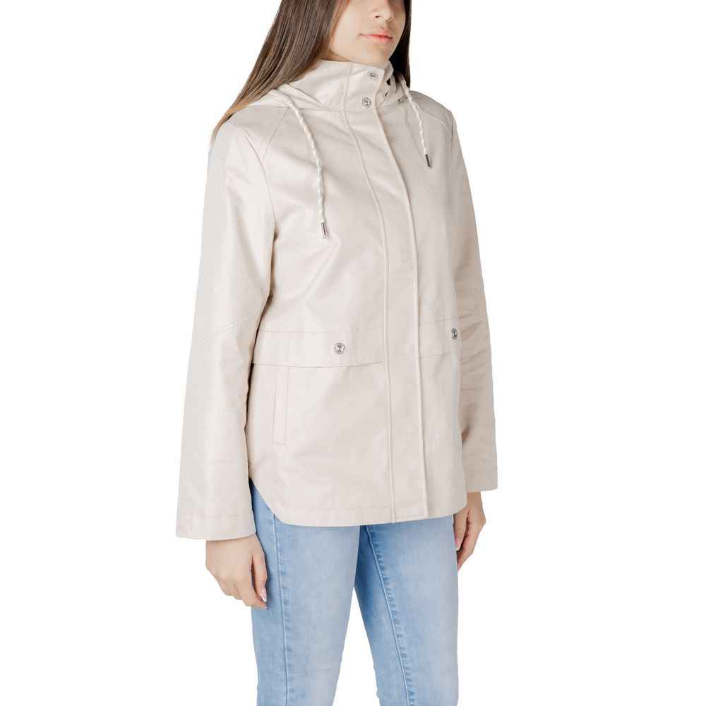 Street One Beige Cotton Parka