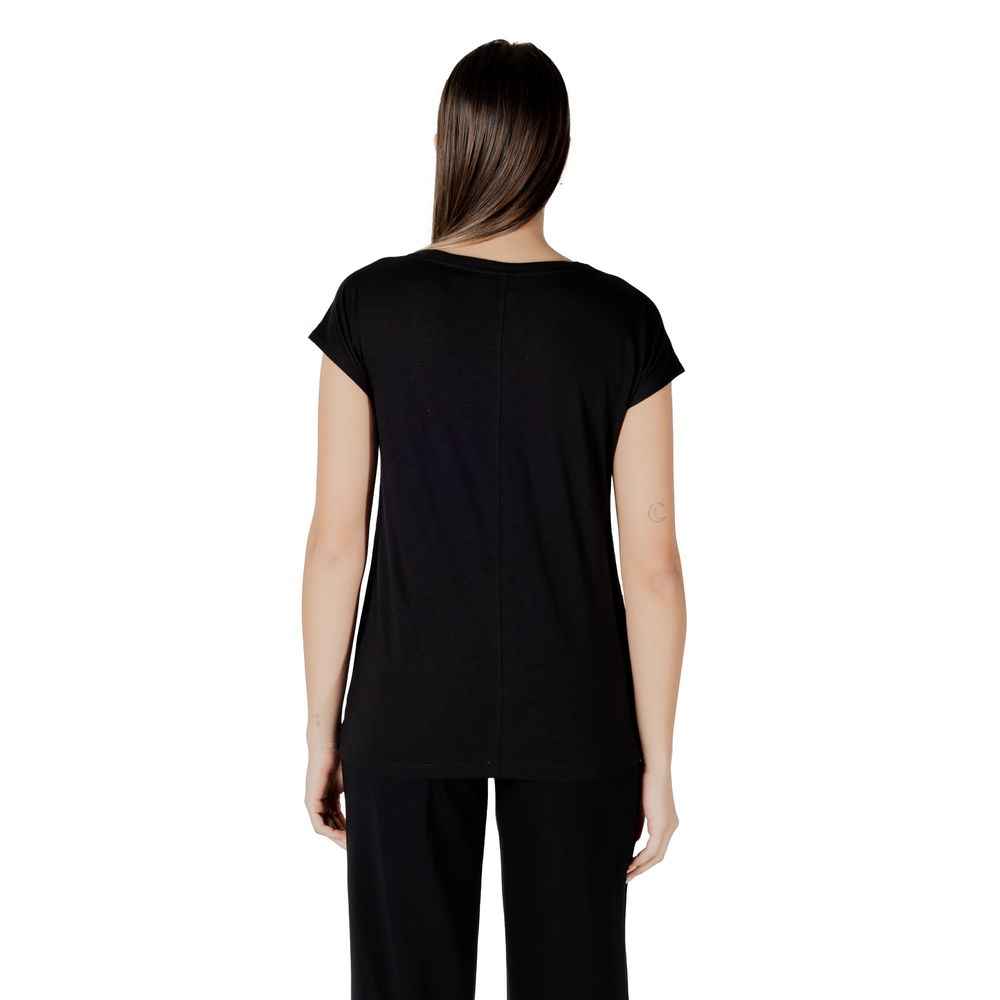Street One Black Cotton T-Shirt
