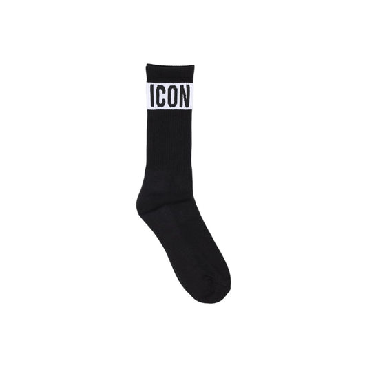 Icon ICXS2S5A042 Cotton Sock Black Luxury Knit Edition