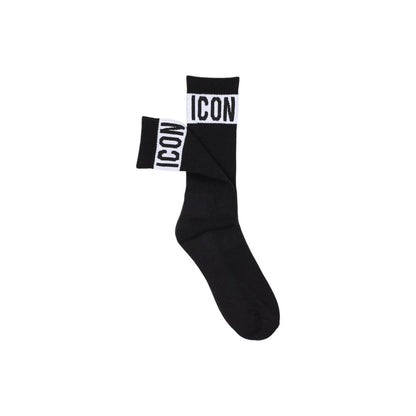 Icon ICXS2S5A042 Cotton Sock Black Luxury Knit Edition