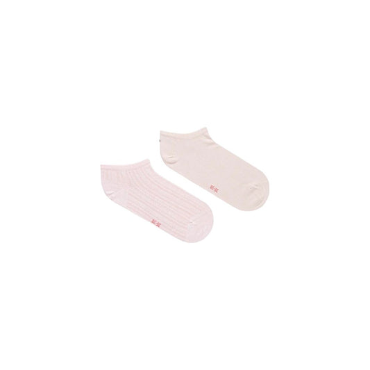 Tommy Hilfiger Multicolor Cotton Sneaker Socks Two Pack