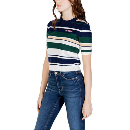 Tommy Hilfiger Blue Lyocell Sweater