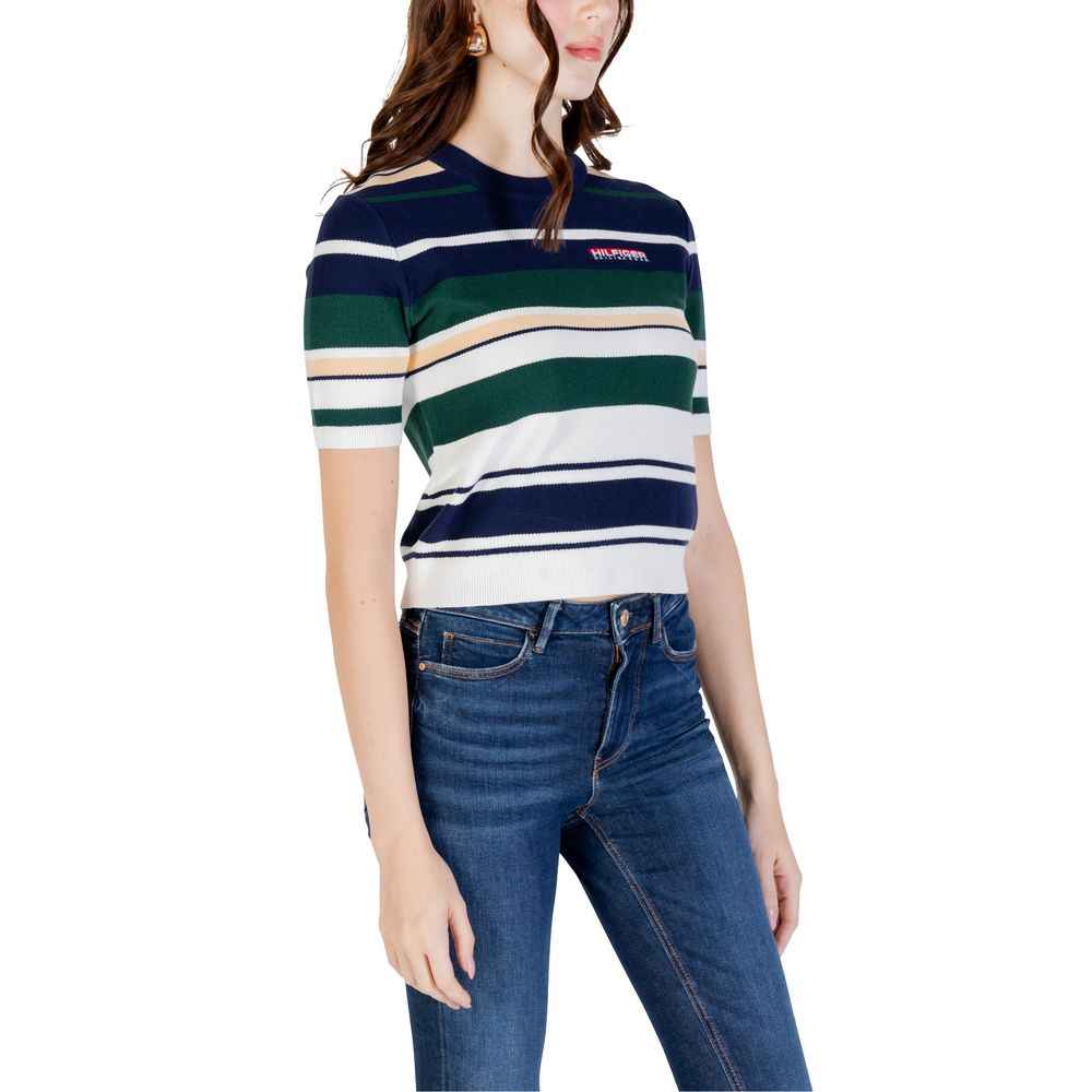 Tommy Hilfiger Blue Lyocell Sweater