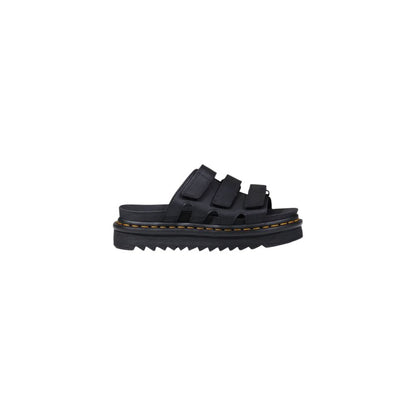 Raine Slide Dr. Martens Leather Platform Women Black