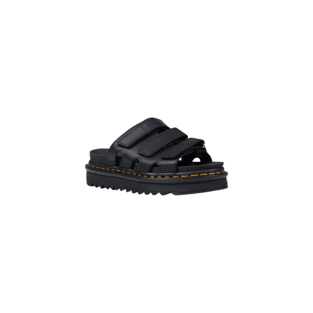 Raine Slide Dr. Martens Leather Platform Women Black