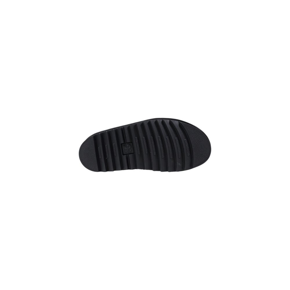 Raine Slide Dr. Martens Leather Platform Women Black