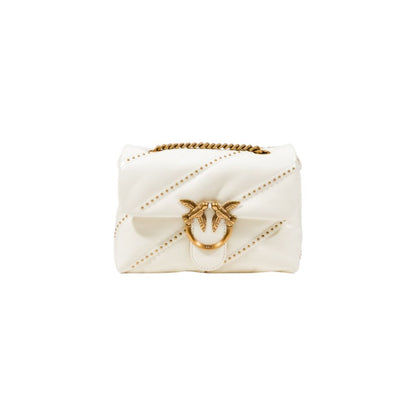 Pinko Love Puff Mini CL Polyurethane Elegant Handbag White