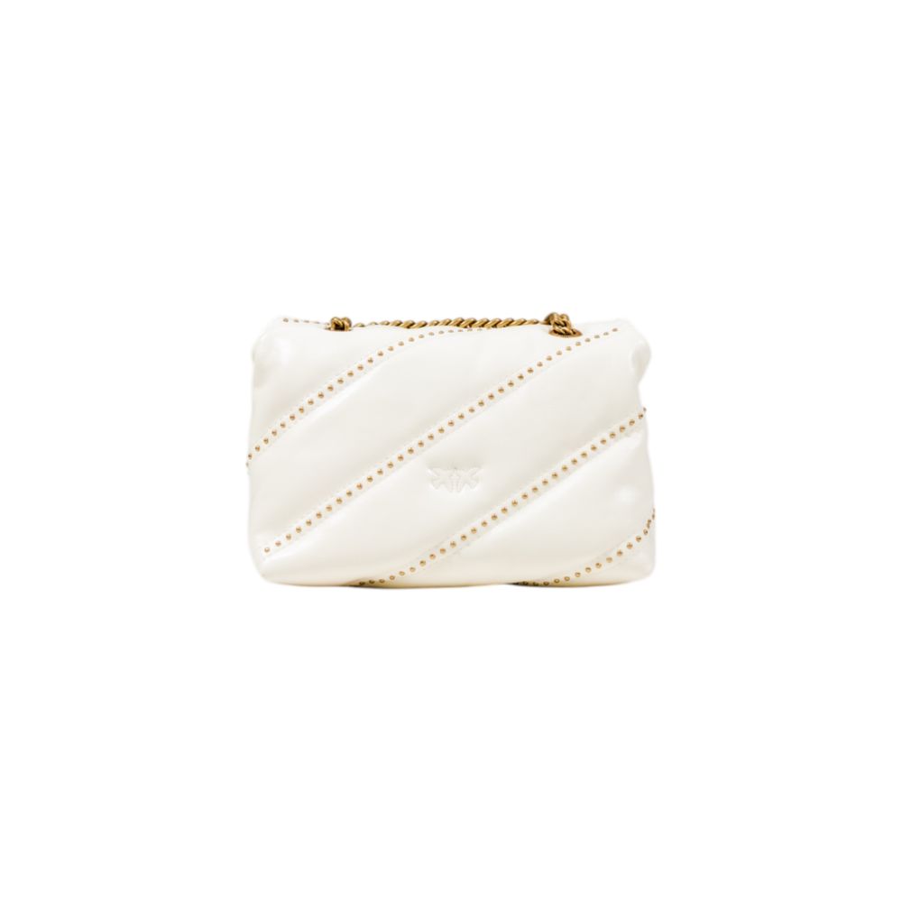 Pinko Love Puff Mini CL Polyurethane Elegant Handbag White