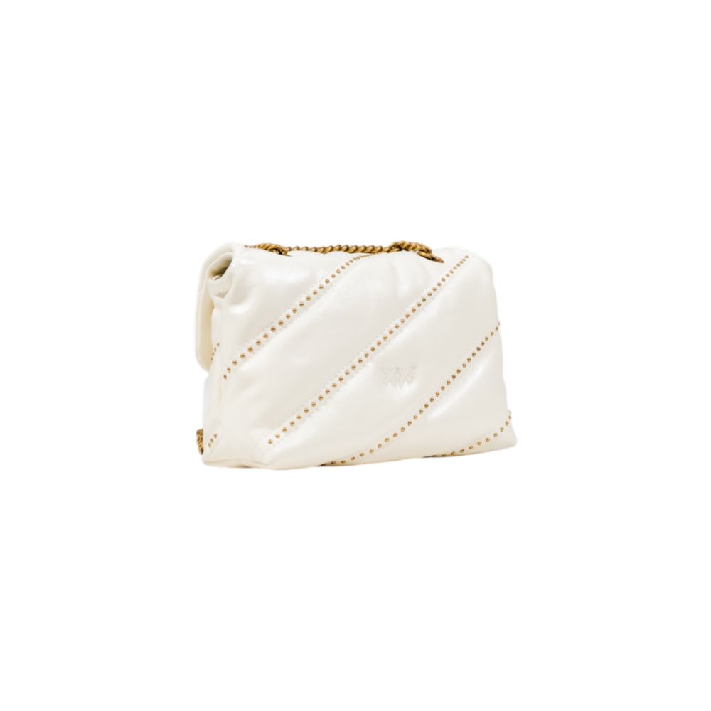 Pinko Love Puff Mini CL Polyurethane Elegant Handbag White