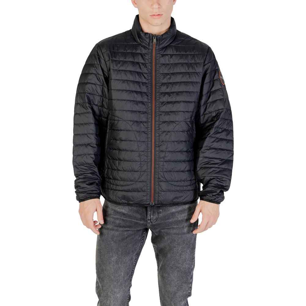 Napapijri Black Polyamide Jackets & Coat