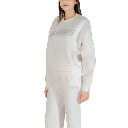 Guess Active Cream Viscose Sweatshirt