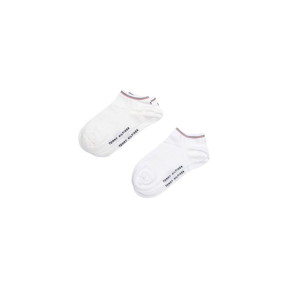 Tommy Hilfiger Sneaker 2P Shine Cotton Socks White